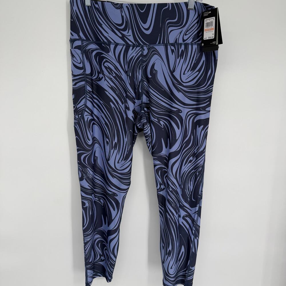 Under Armour Leggings‎ Women's 2X Compression Swirl Print Active Workout Yoga